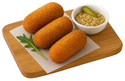 Croquete de Porco e Farinheira