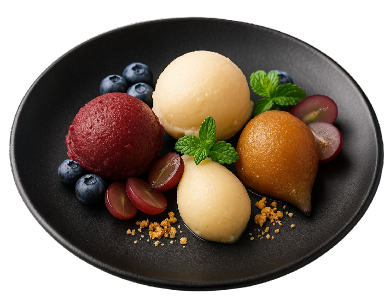 Trio de Gelados Vínicos By Opus